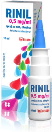 RINIL 0,5 mg/ml sprej za nos